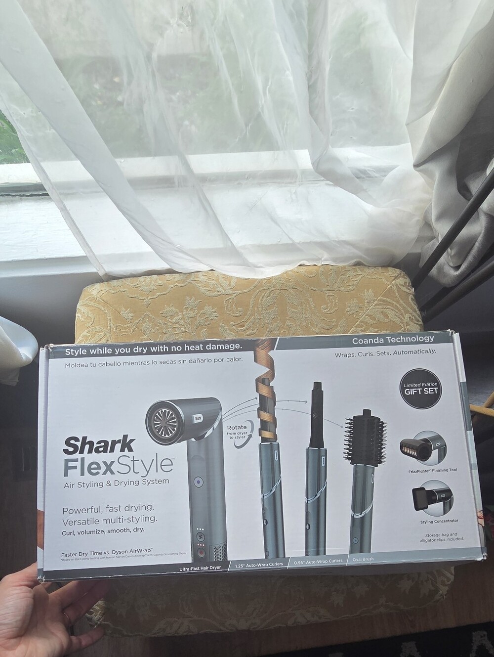 Shark FlexStyle Air Styling & Drying System - White/Gunmetal